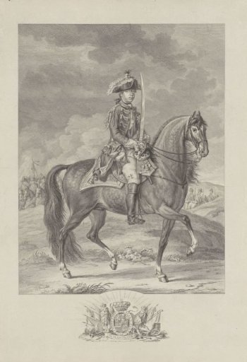 Equestrian Portrait of William V, Prince of Orange-Nassau