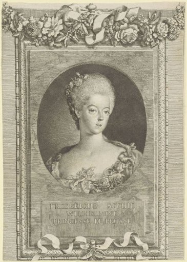 Portrait of Wilhelmina of Prussia