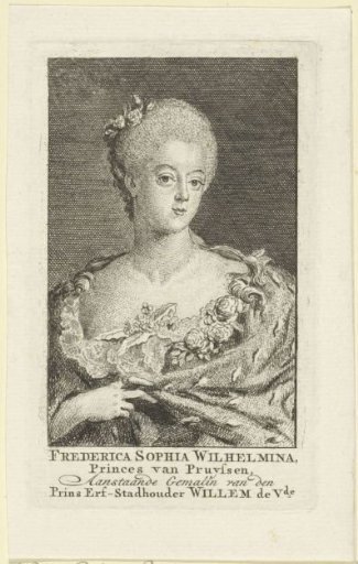 Portrait of Wilhelmina of Prussia