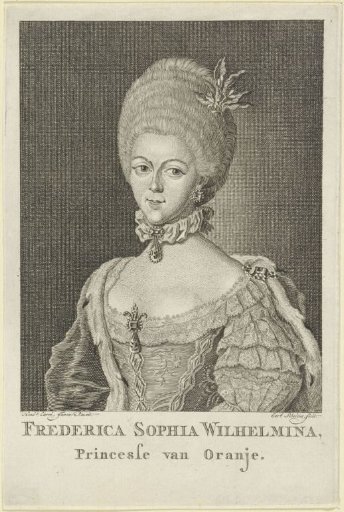 Portrait of Wilhelmina of Prussia