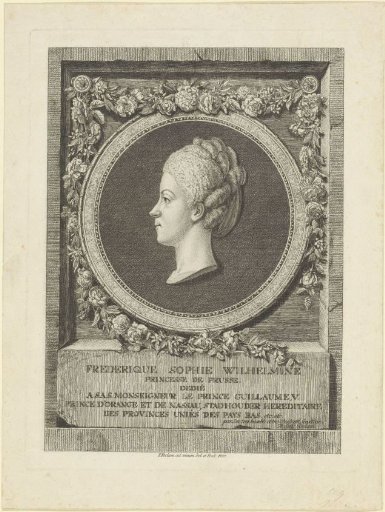 Portrait of Wilhelmina of Prussia