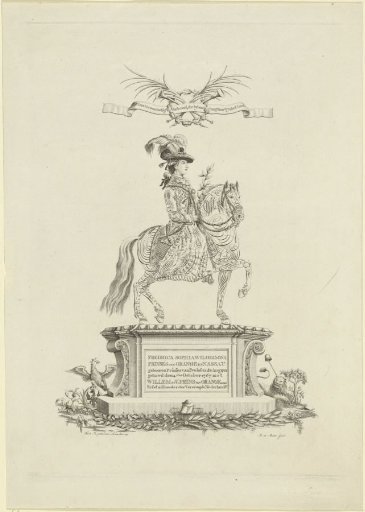 Equestrian statue of Wilhelmina of Prussia