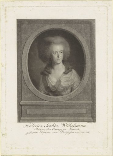 Portrait of Wilhelmina of Prussia