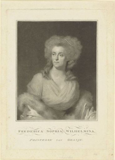 Portrait of Wilhelmina of Prussia