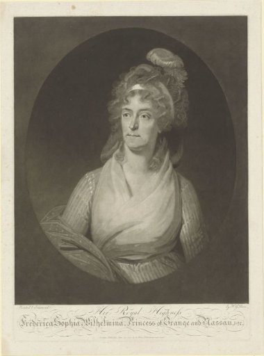 Portrait of Wilhelmina of Prussia