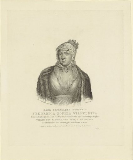 Portrait of Wilhelmina of Prussia
