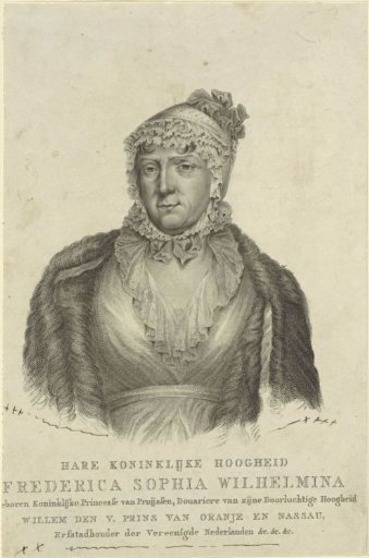 Portrait of Wilhelmina of Prussia