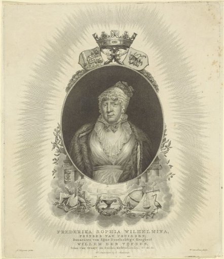 Portrait of Wilhelmina of Prussia