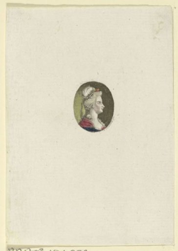 Portrait of Wilhelmina of Prussia