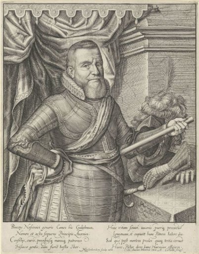 Portrait of Willem Lodewijk, Count of Nassau-Dillenburg