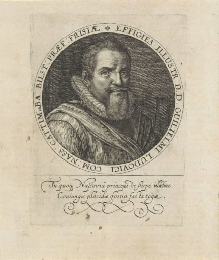 Portrait of William Louis, Count of Nassau-Dillenburg