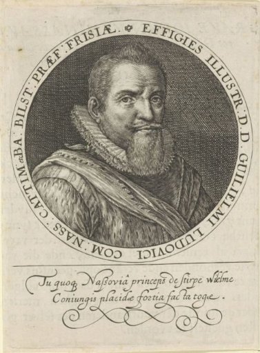Portrait of William Louis, Count of Nassau-Dillenburg