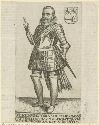 Portrait of William Louis, Count of Nassau-Dillenburg