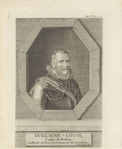 Portrait of William Louis, Count of Nassau-Dillenburg