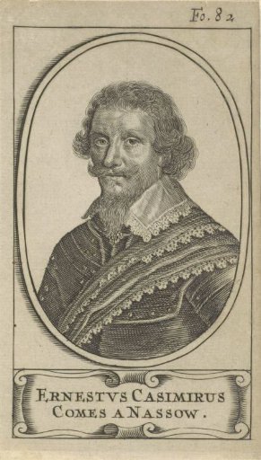Portrait of Ernst Casimir, Count of Nassau-Dietz