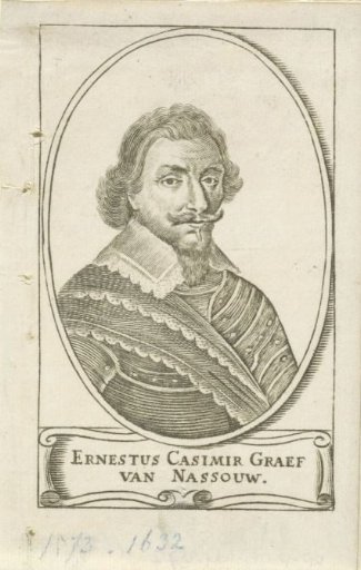 Portrait of Ernst Casimir, Count of Nassau-Dietz