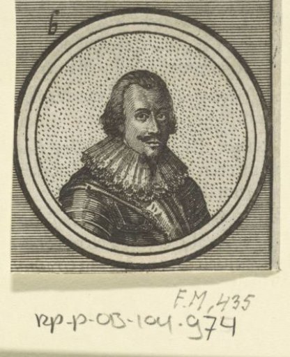 Portrait of Ernst Casimir, Count of Nassau-Dietz