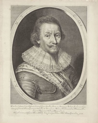 Portrait of Ernst Casimir, Count of Nassau-Dietz