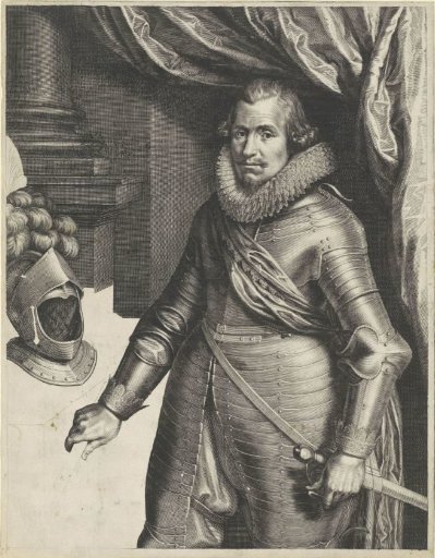 Portrait of Ernst Casimir, Count of Nassau-Dietz