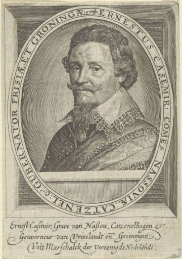 Portrait of Ernst Casimir, Count of Nassau-Dietz
