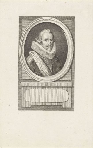 Portrait of Ernst Casimir, Count of Nassau-Dietz