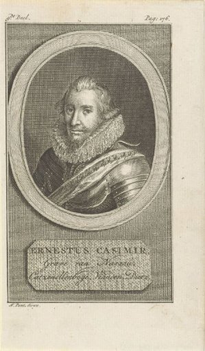 Portrait of Ernst Casimir, Count of Nassau-Dietz
