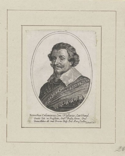 Portrait of Ernst Casimir, Count of Nassau-Dietz