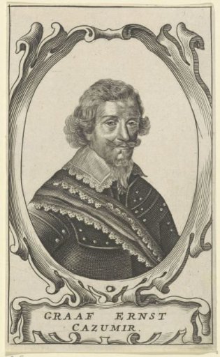 Portrait of Ernst Casimir, Count of Nassau-Dietz