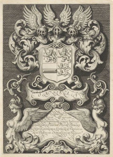 Coat of arms of Ernst Casimir, Count of Nassau-Dietz