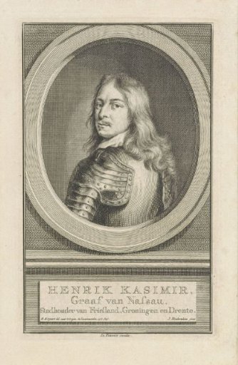 Portrait of Hendrik Casimir I, Count of Nassau-Dietz