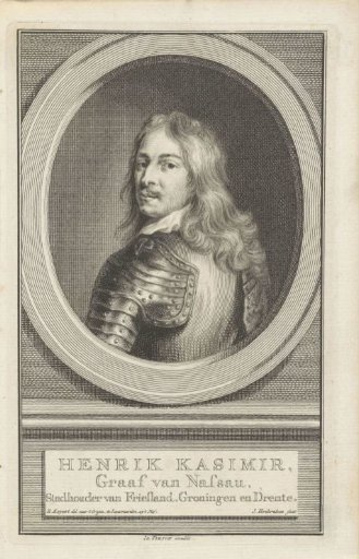 Portrait of Hendrik Casimir I, Count of Nassau-Dietz