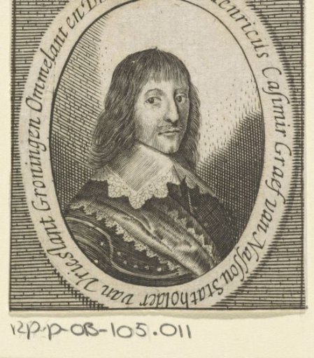 Portrait of Hendrik Casimir I, Count of Nassau-Dietz