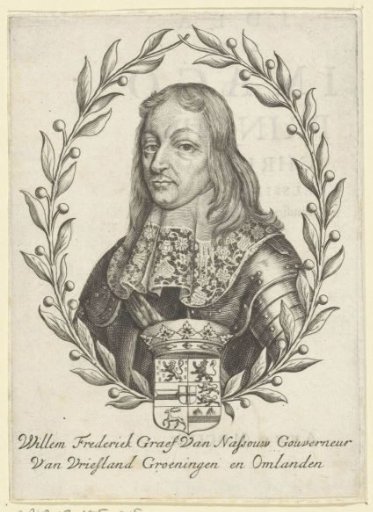 Portrait of Willem Frederik, Count of Nassau-Dietz