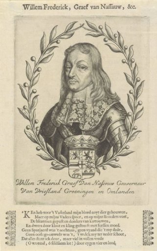 Portrait of Willem Frederik, Count of Nassau-Dietz