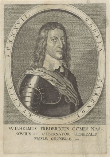 Portrait of Willem Frederik, Count of Nassau-Dietz
