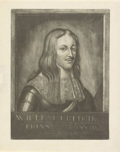 Portrait of Willem Frederik, Count of Nassau-Dietz