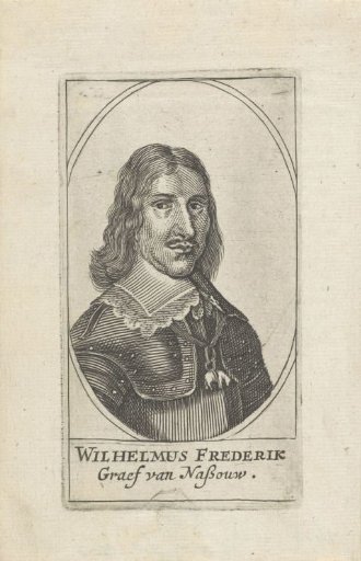 Portrait of Willem Frederik, Count of Nassau-Dietz