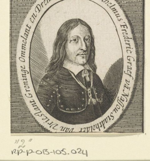 Portrait of Willem Frederik, Count of Nassau-Dietz