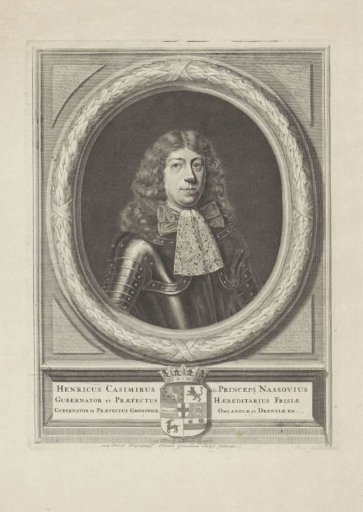 Portrait of Hendrik Casimir II, Count of Nassau-Dietz