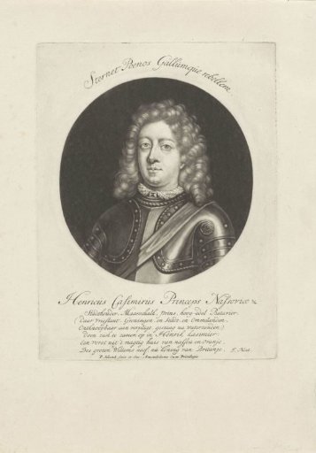 Portrait of Hendrik Casimir II, Count of Nassau-Dietz