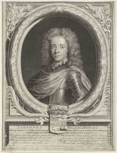 Portrait of Johan Willem Friso, Prince of Orange-Nassau