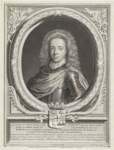 Portrait of Johan Willem Friso, Prince of Orange-Nassau