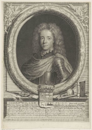 Portrait of Johan Willem Friso, Prince of Orange-Nassau