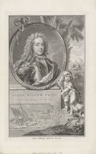 Portrait of Johan Willem Friso, Prince of Orange-Nassau