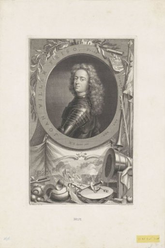 Portrait of Johan Willem Friso, Prince of Orange-Nassau