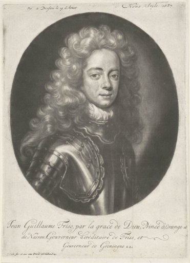 Portrait of Johan Willem Friso, Prince of Orange-Nassau