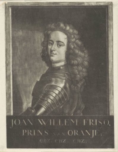 Portrait of Johan Willem Friso, Prince of Orange-Nassau
