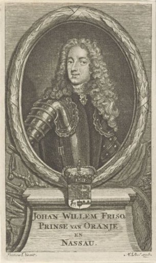 Portrait of Johan Willem Friso, Prince of Orange-Nassau