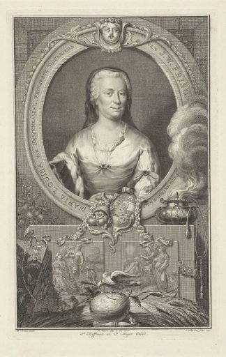 Portrait of Maria Louisa of Hesse-Kassel