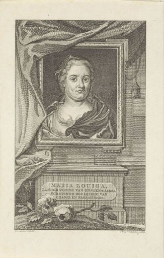 Portrait of Maria Louisa of Hesse-Kassel